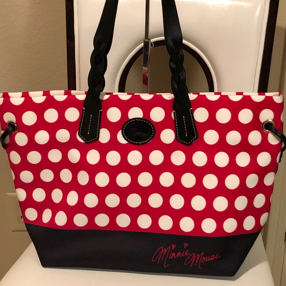 Dooney and Bourke nylon and leather large tote